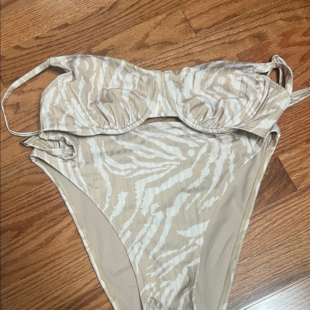 Stylish Zebra Print Womens  2 Piece